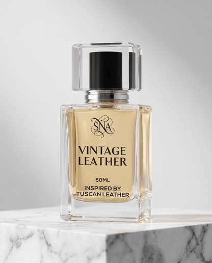 Vintage Leather Tuscan Suede & Amber Perfume