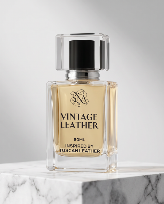 Vintage Leather Tuscan Suede & Amber Perfume