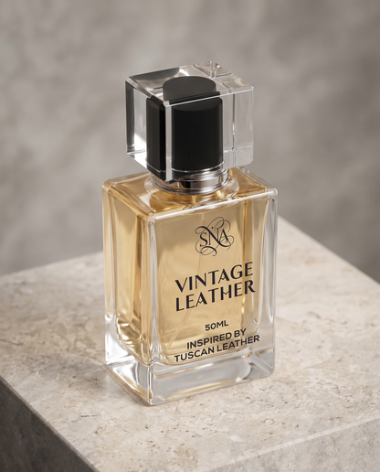 Vintage Leather Tuscan Suede & Amber Perfume